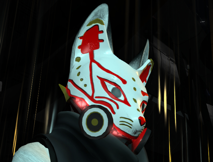 Second Life Marketplace Cyber Kitsune Gas Masks